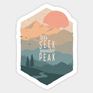 Seek Peaks Sticker